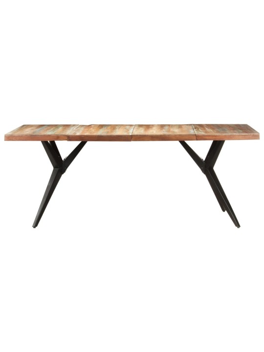 Jídelní stůl 200 x 90 x 76 cm masivní regenerované dřevo