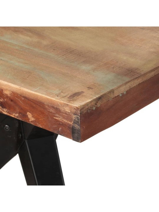Jídelní stůl 200 x 90 x 76 cm masivní regenerované dřevo