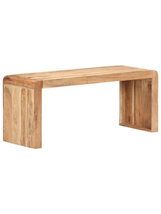 Lavice 110 x 38 x 46 cm masivní akáciové dřevo