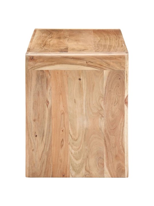 Lavice 110 x 38 x 46 cm masivní akáciové dřevo