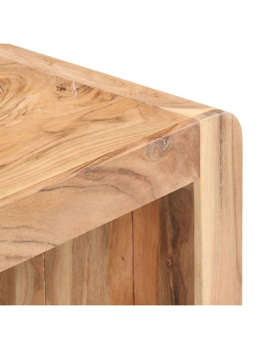 Lavice 110 x 38 x 46 cm masivní akáciové dřevo
