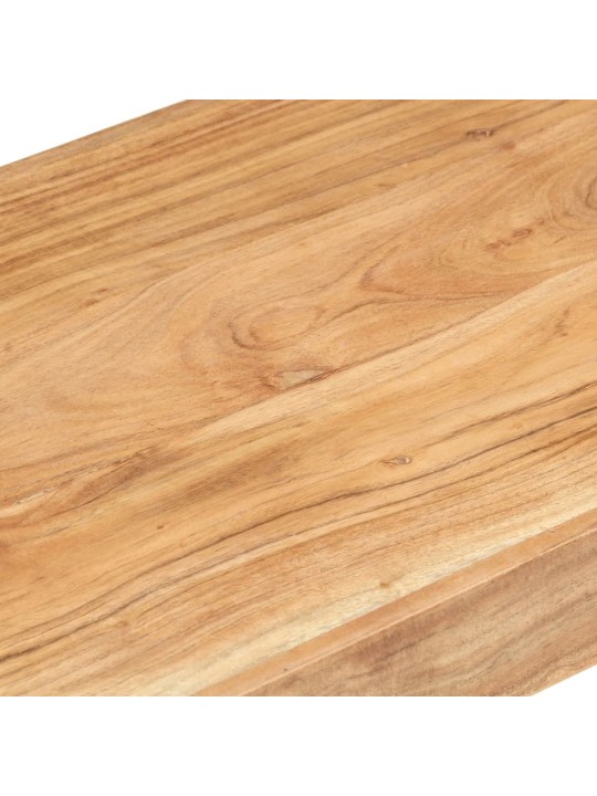 Lavice 110 x 38 x 46 cm masivní akáciové dřevo