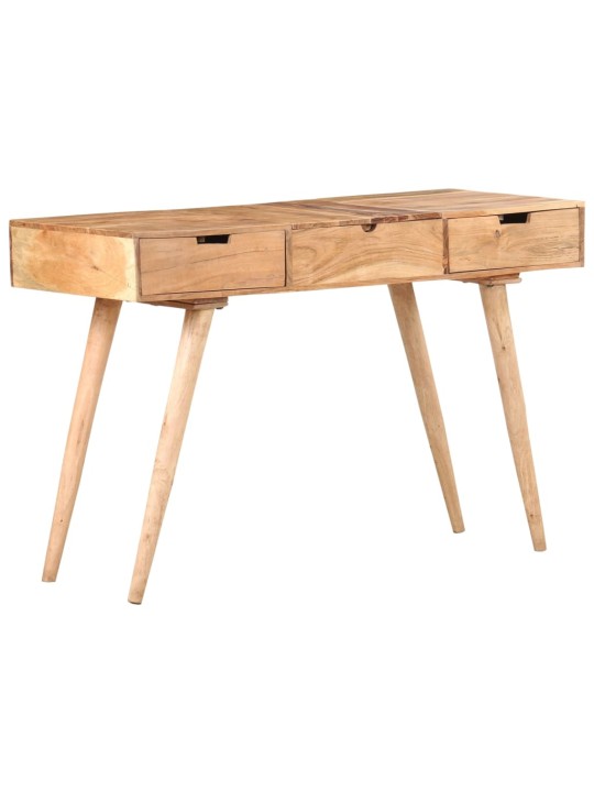 Toaletní stolek se zrcadlem 112 x 45 x 76 cm masivní akácie