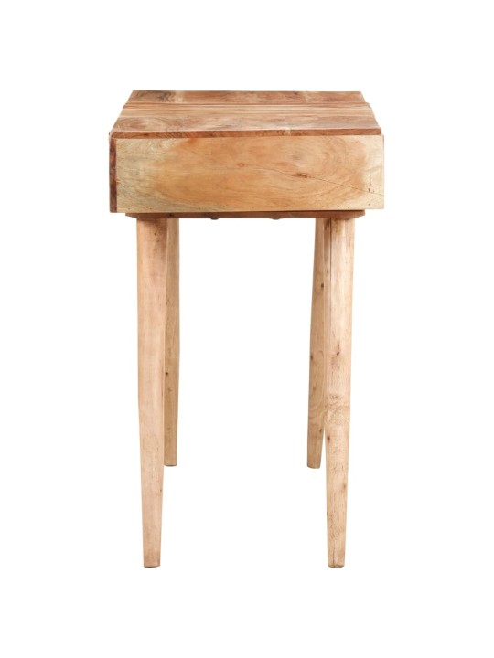 Toaletní stolek se zrcadlem 112 x 45 x 76 cm masivní akácie