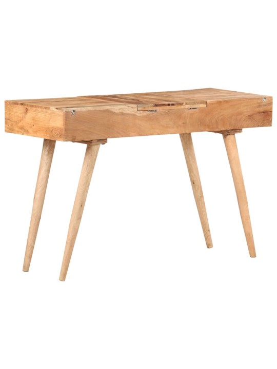 Toaletní stolek se zrcadlem 112 x 45 x 76 cm masivní akácie