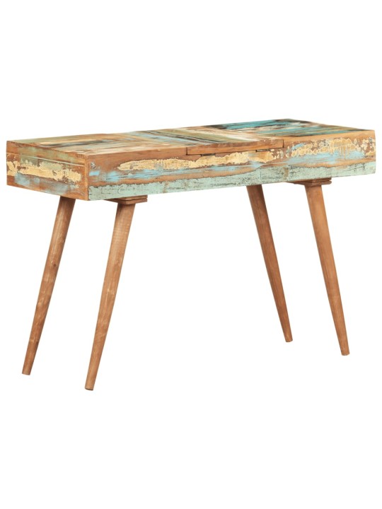 Toaletní stolek se zrcadlem 112 x 45 x 76 cm recyklované dřevo