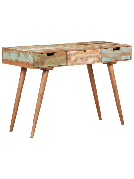 Toaletní stolek se zrcadlem 112 x 45 x 76 cm recyklované dřevo
