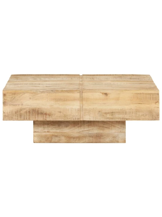 Konferenční stolek 80 x 80 x 28 cm masivní mangovníkové dřevo