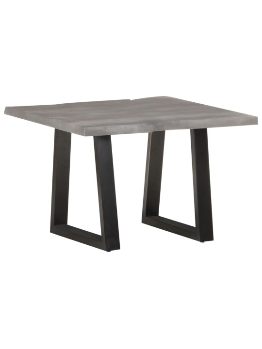 Konferenční stolek s živou hranou 60x60x40 cm masivní akácie