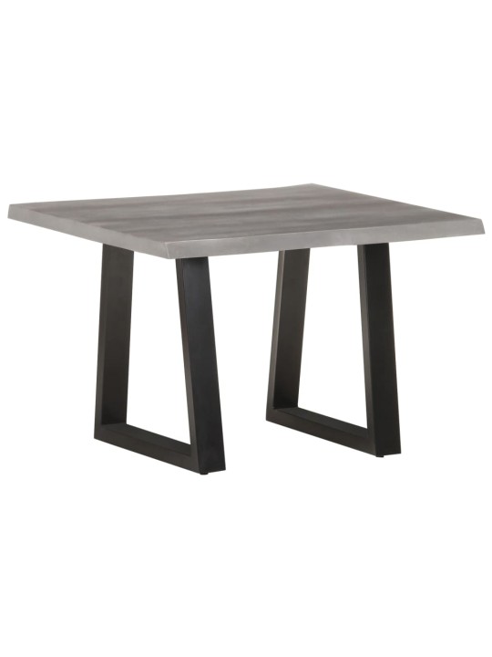 Konferenční stolek s živou hranou 60x60x40 cm masivní akácie