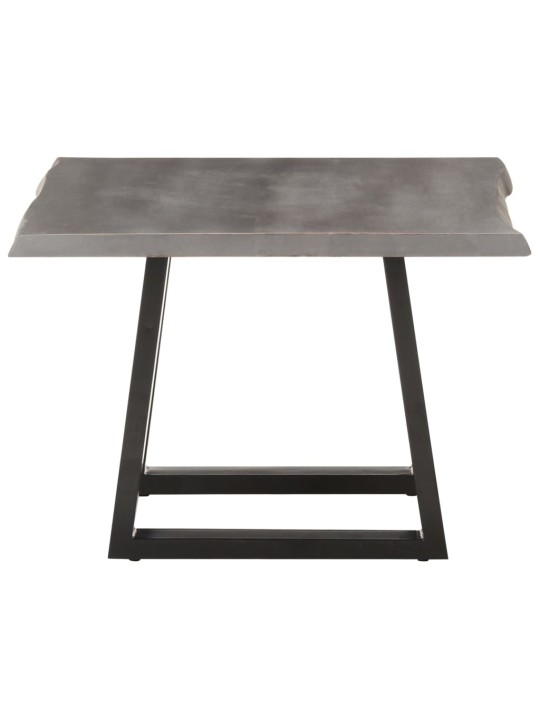 Konferenční stolek s živou hranou 60x60x40 cm masivní akácie