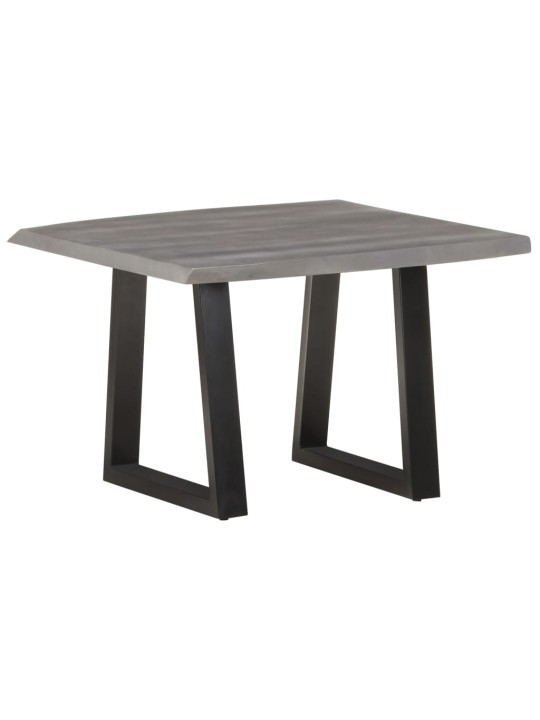 Konferenční stolek s živou hranou 60x60x40 cm masivní akácie