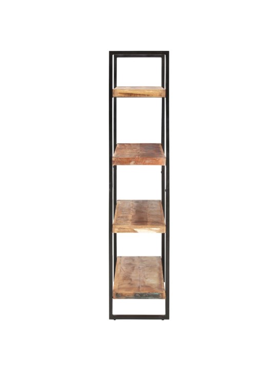 4patrová knihovna 160 x 40 x 180 cm masivní recyklované dřevo