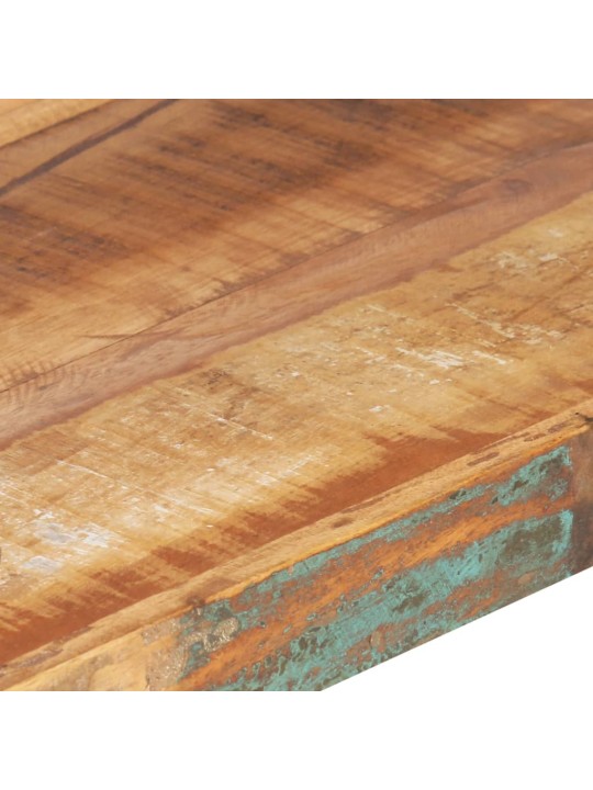 4patrová knihovna 160 x 40 x 180 cm masivní recyklované dřevo