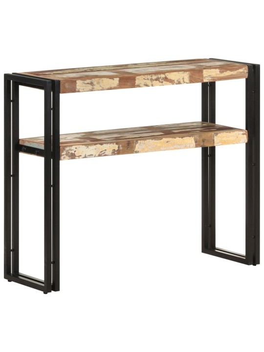Konzolový stolek 90 x 30 x 75 cm masivní recyklované dřevo