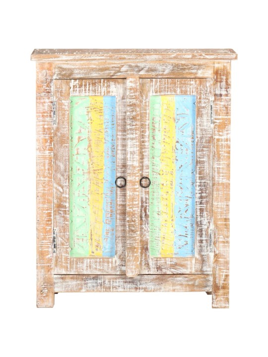 Příborník 61 x 35 x 76 cm hrubé akáciové dřevo