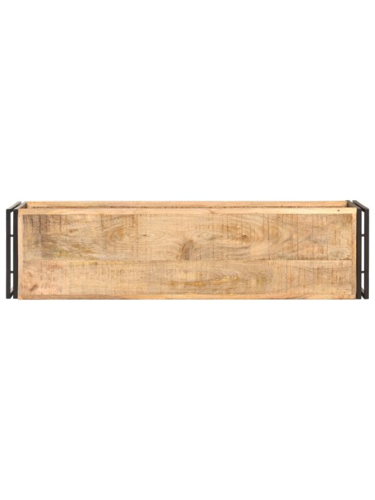 TV stolek 120 x 30 x 40 cm hrubé mangovníkové dřevo