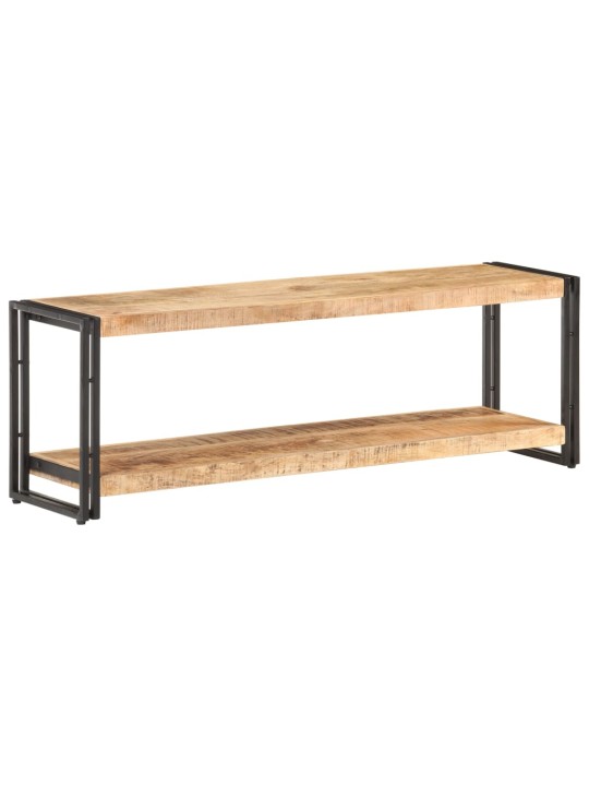 TV stolek 120 x 30 x 40 cm hrubé mangovníkové dřevo