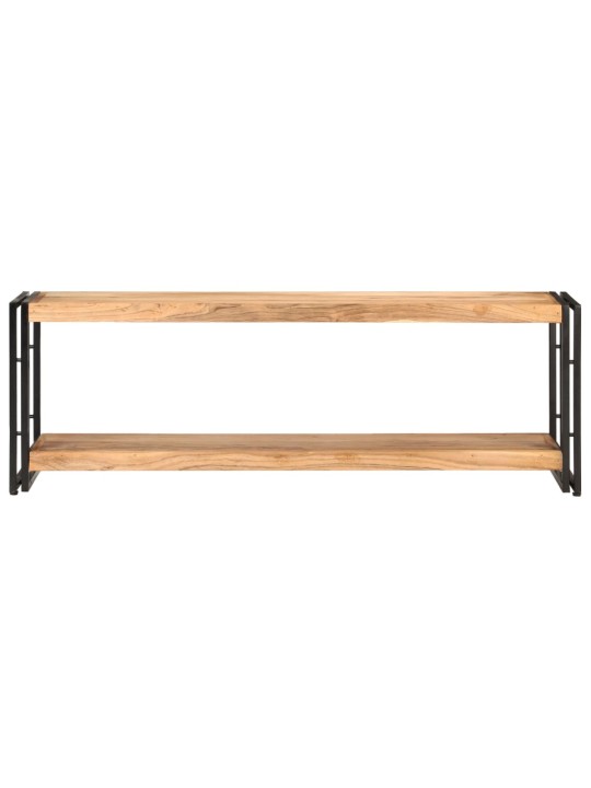 TV stolek 120 x 30 x 40 cm masivní akáciové dřevo