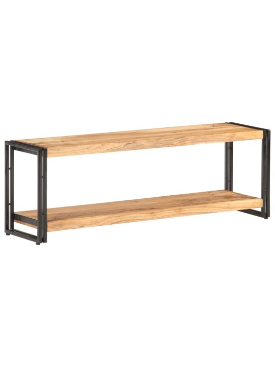 TV stolek 120 x 30 x 40 cm masivní akáciové dřevo