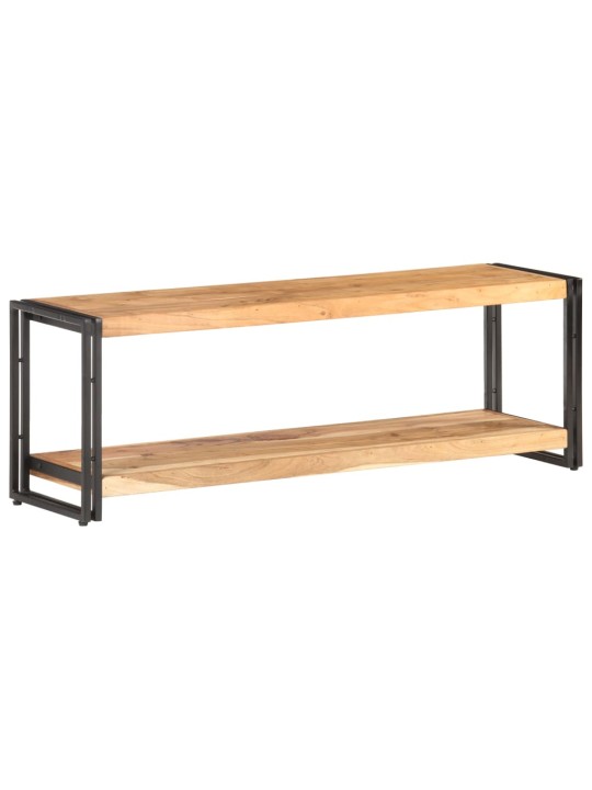TV stolek 120 x 30 x 40 cm masivní akáciové dřevo