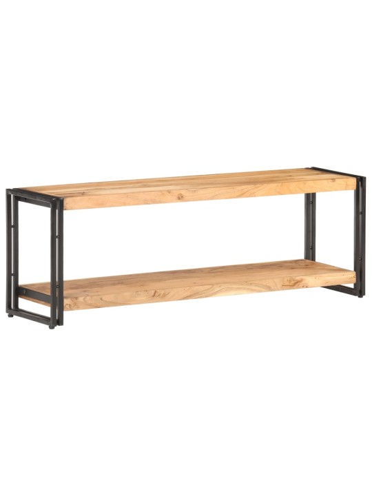 TV stolek 120 x 30 x 40 cm masivní akáciové dřevo