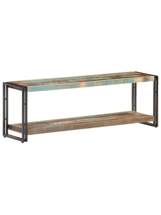 TV stolek 120 x 30 x 40 cm masivní recyklované dřevo