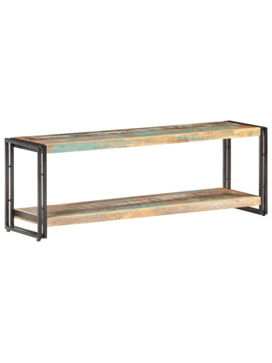 TV stolek 120 x 30 x 40 cm masivní recyklované dřevo
