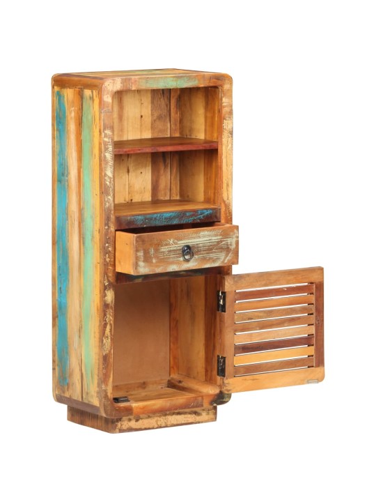 Komoda 45 x 32 x 110 cm masivní recyklované dřevo