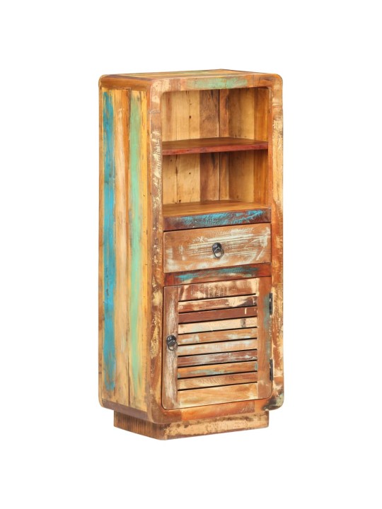 Komoda 45 x 32 x 110 cm masivní recyklované dřevo