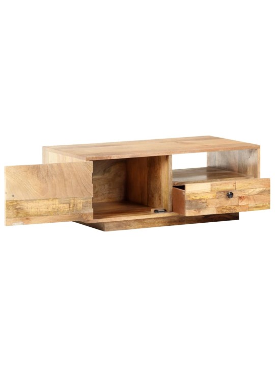 Konferenční stolek 90 x 50 x 35 cm masivní mangovníkové dřevo
