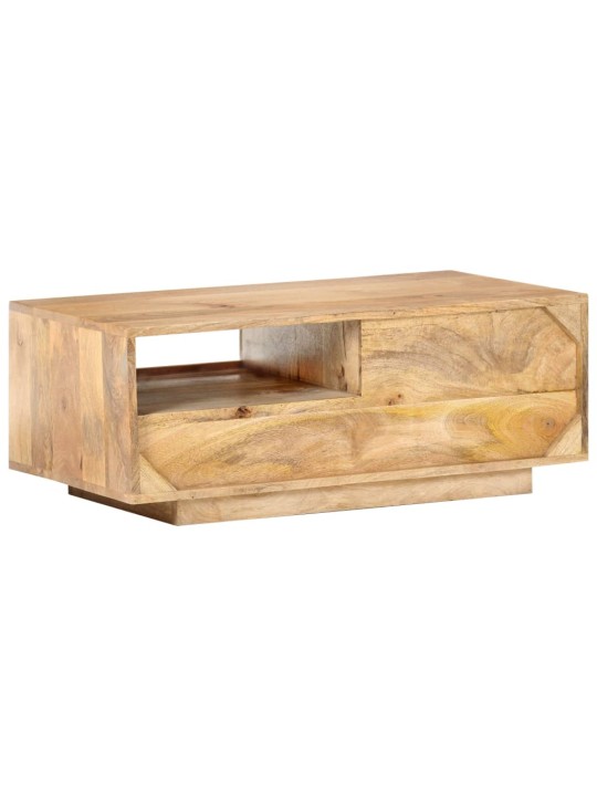 Konferenční stolek 90 x 50 x 35 cm masivní mangovníkové dřevo