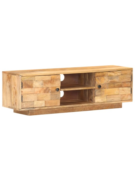 TV stolek 116 x 30 x 35 cm masivní mangovníkové dřevo