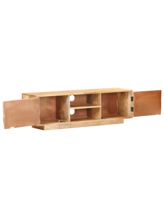 TV stolek 116 x 30 x 35 cm masivní mangovníkové dřevo