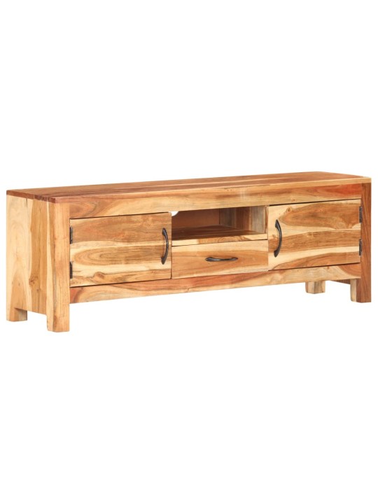 TV stolek 116 x 30 x 40 cm masivní akáciové dřevo