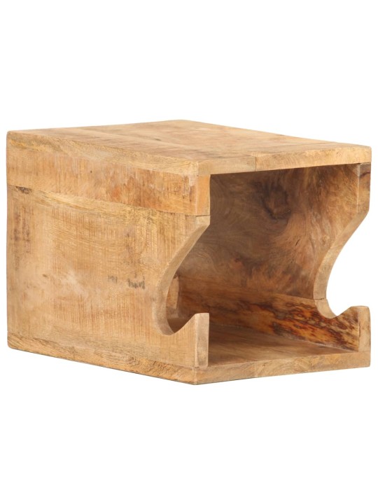 Nástěnný držák na kolo 35x25x25 cm masivní hrubý mangovník
