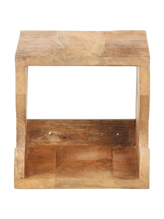 Nástěnný držák na kolo 35x25x25 cm masivní hrubý mangovník