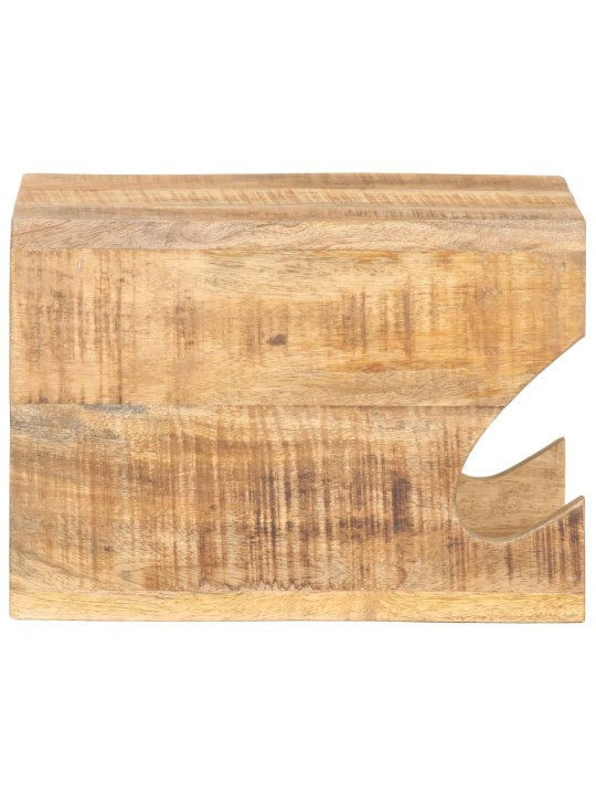 Nástěnný držák na kolo 35x25x25 cm masivní hrubý mangovník