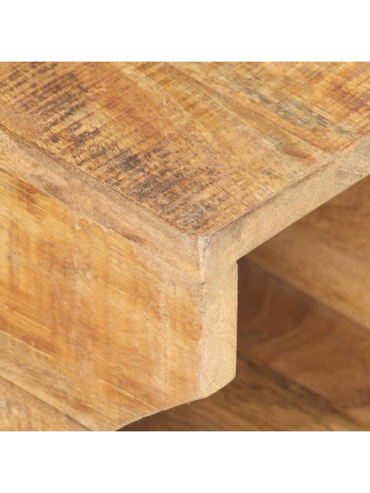 Nástěnný držák na kolo 35x25x25 cm masivní hrubý mangovník