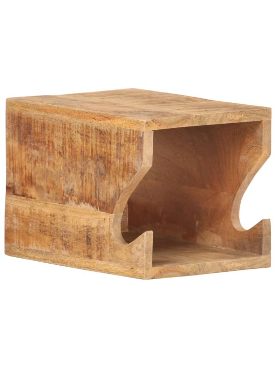 Nástěnný držák na kolo 35x25x25 cm masivní hrubý mangovník
