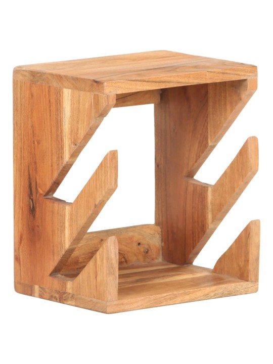 Nástěnný držák na skateboard 25x20x30 cm masivní akáciové dřevo