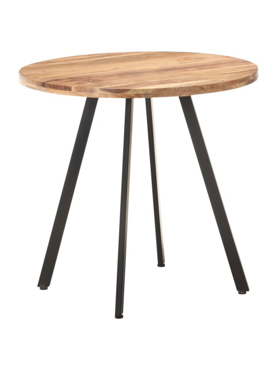 Jídelní stůl 80 cm masivní akáciové dřevo