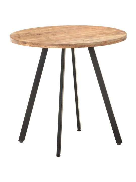 Jídelní stůl 80 cm masivní akáciové dřevo