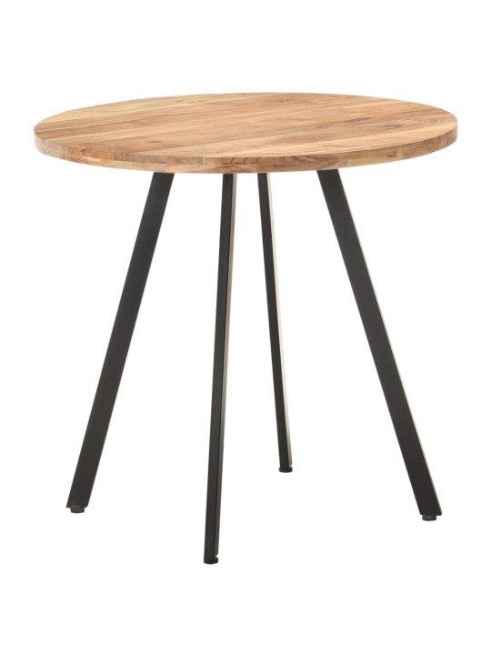 Jídelní stůl 80 cm masivní akáciové dřevo