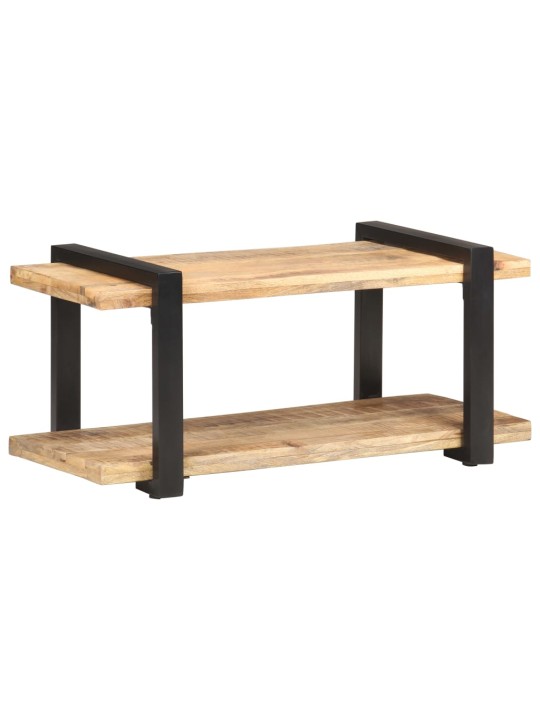 TV stolek 90 x 40 x 40 cm hrubé mangovníkové dřevo