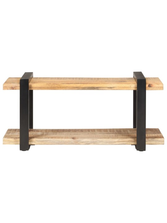 TV stolek 90 x 40 x 40 cm hrubé mangovníkové dřevo