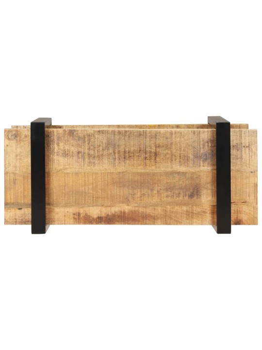 TV stolek 90 x 40 x 40 cm hrubé mangovníkové dřevo
