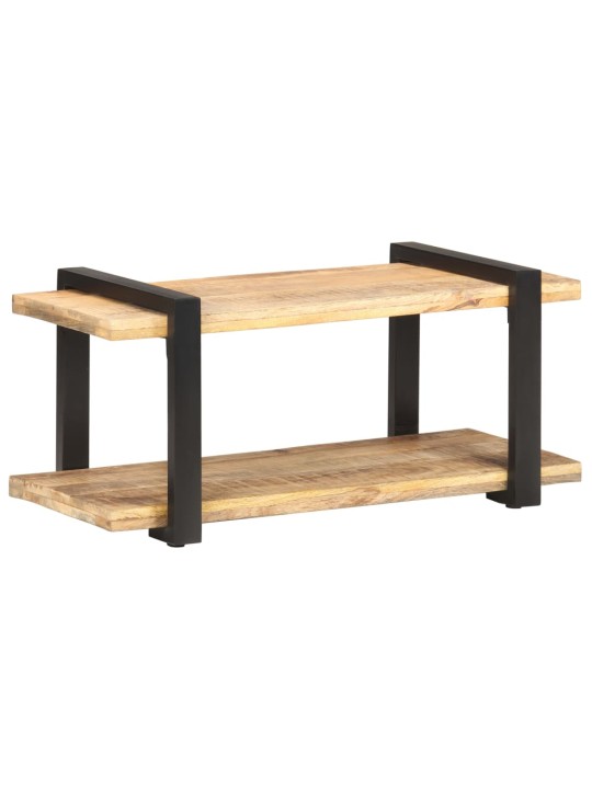 TV stolek 90 x 40 x 40 cm hrubé mangovníkové dřevo