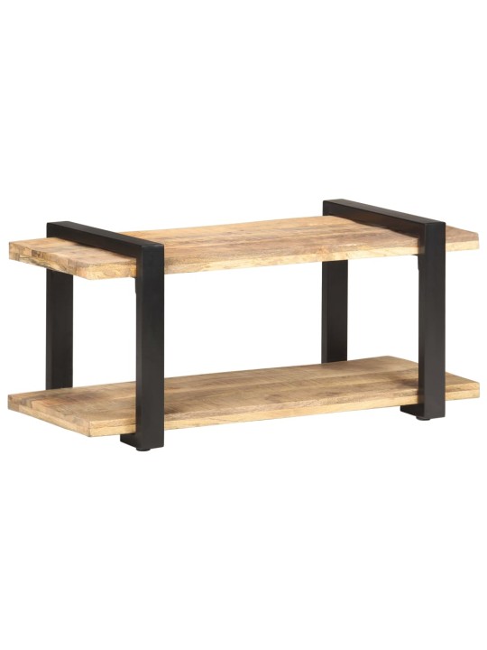 TV stolek 90 x 40 x 40 cm hrubé mangovníkové dřevo