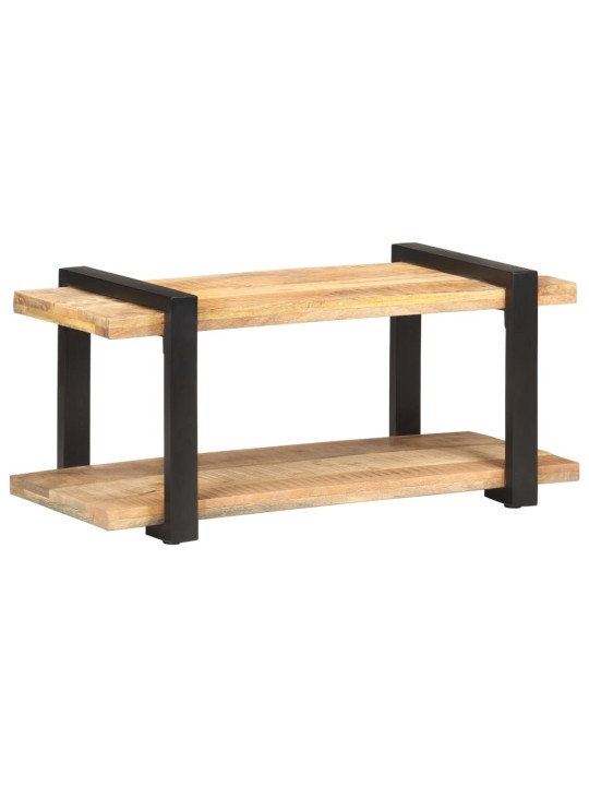 TV stolek 90 x 40 x 40 cm hrubé mangovníkové dřevo